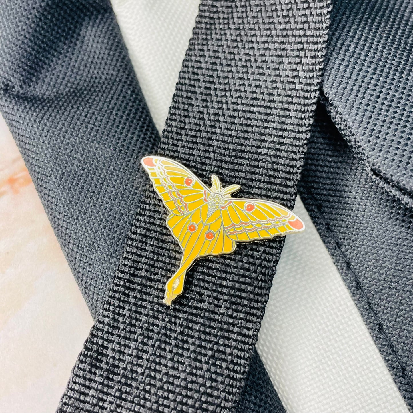 Comet Moth - Enamel Pin