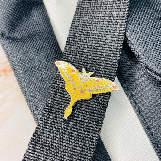 Comet Moth - Enamel Pin