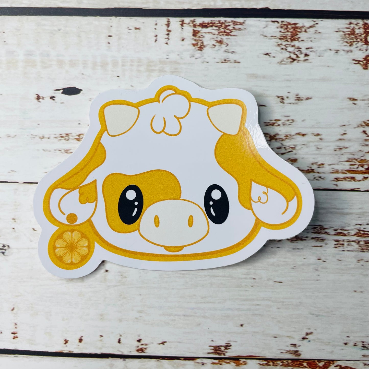 Fruit Cow Sticker Pack - Vinyl Sticker