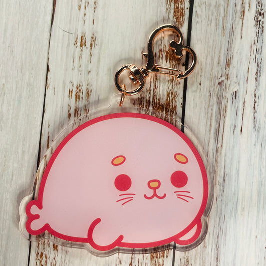 Blubber Buddy - Seal Acrylic Keychain Charm