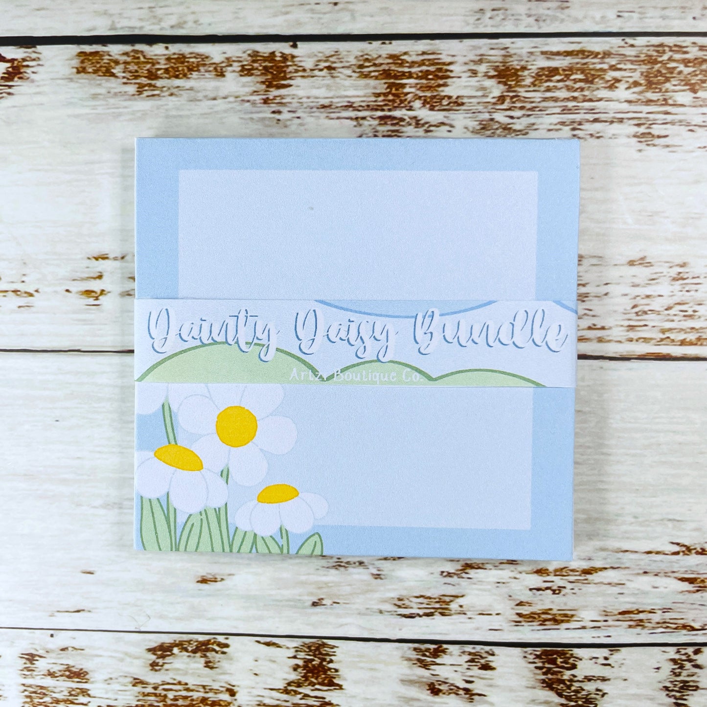 Dainty Daisy Memo Pad