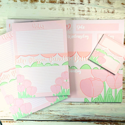 Tulip Blossom Stationery Bundle