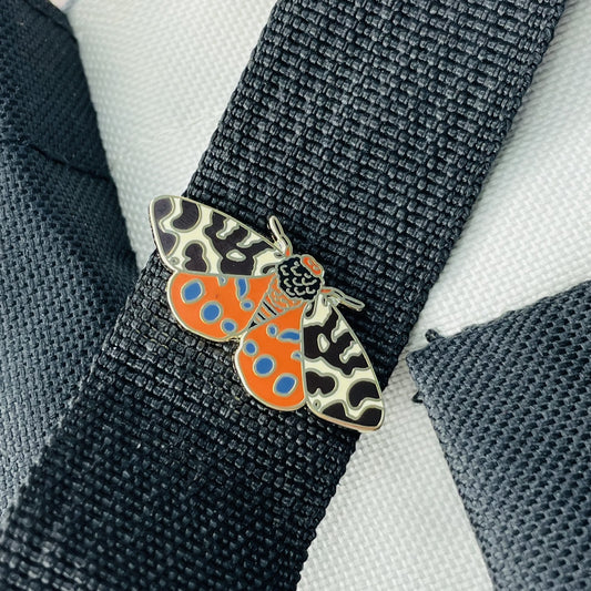 Garden Tiger Moth - Enamel Pin